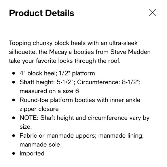 NIB Steve Madden Boots - Picture 7 of 7